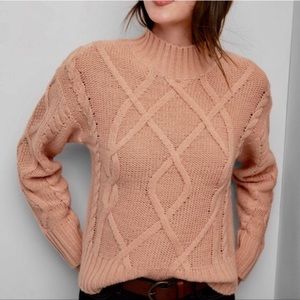 GAP Cable Knit Mockneck Sweater XXL